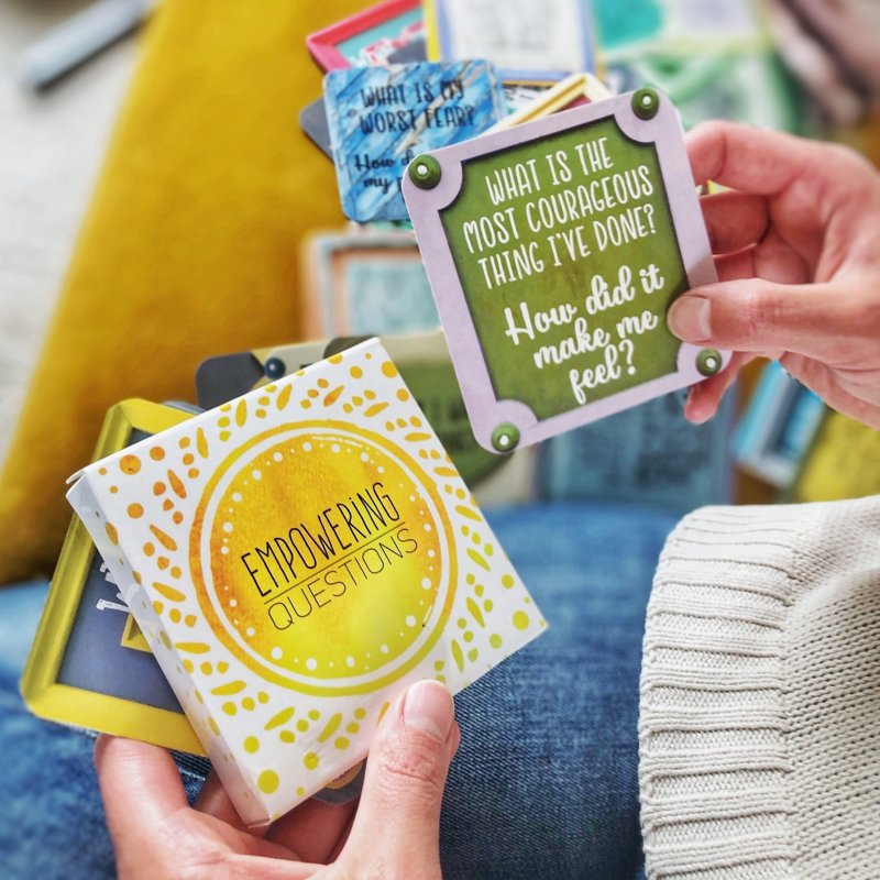 Empowering Questions Cards card deck