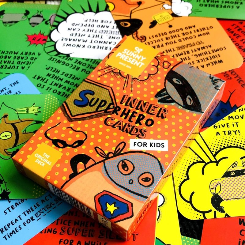Inner Superhero Cards for Kids card deck
