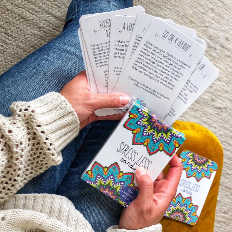 Stress Less Cards card deck